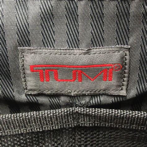 how to check if a tumi backpack is fake